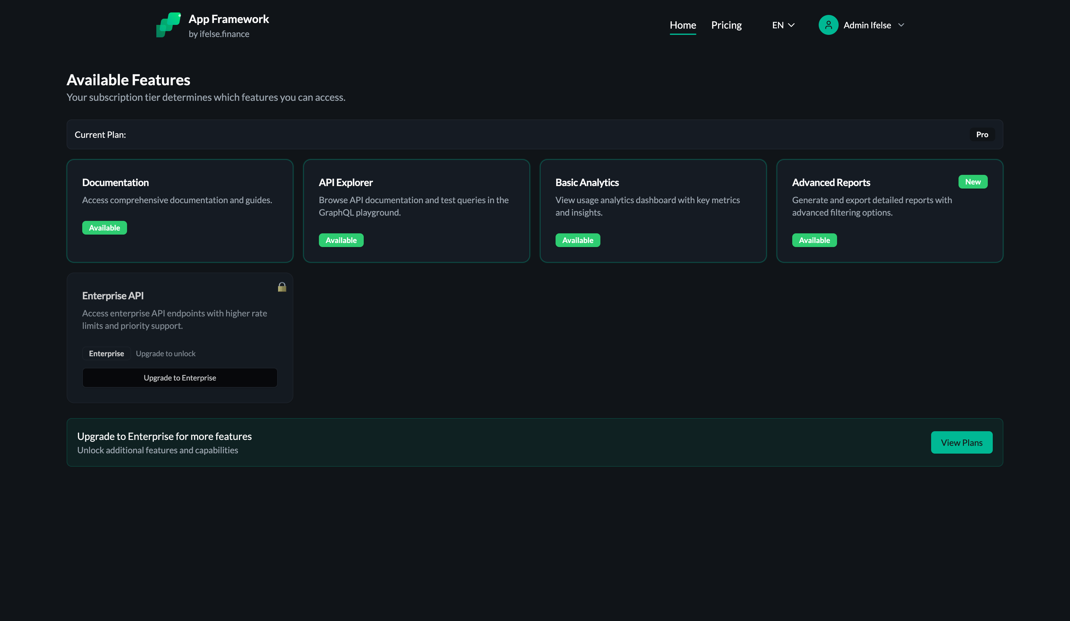 Customer portal overview